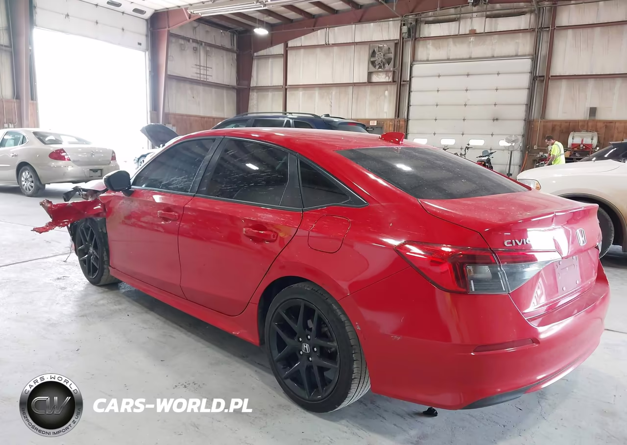 2022 Honda Civic Sport VIN:2HGFE2F54NH526114 - 3