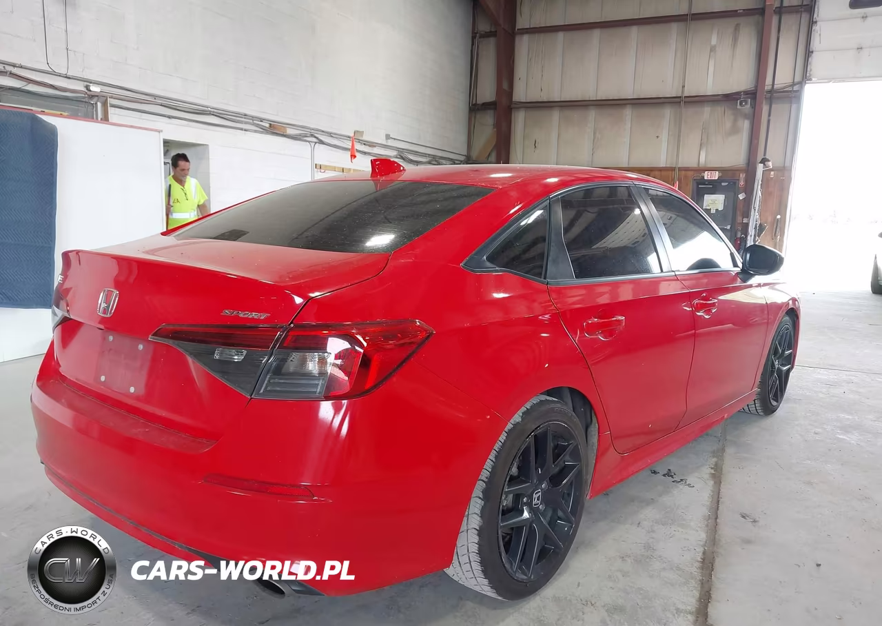 2022 Honda Civic Sport VIN:2HGFE2F54NH526114 - 4