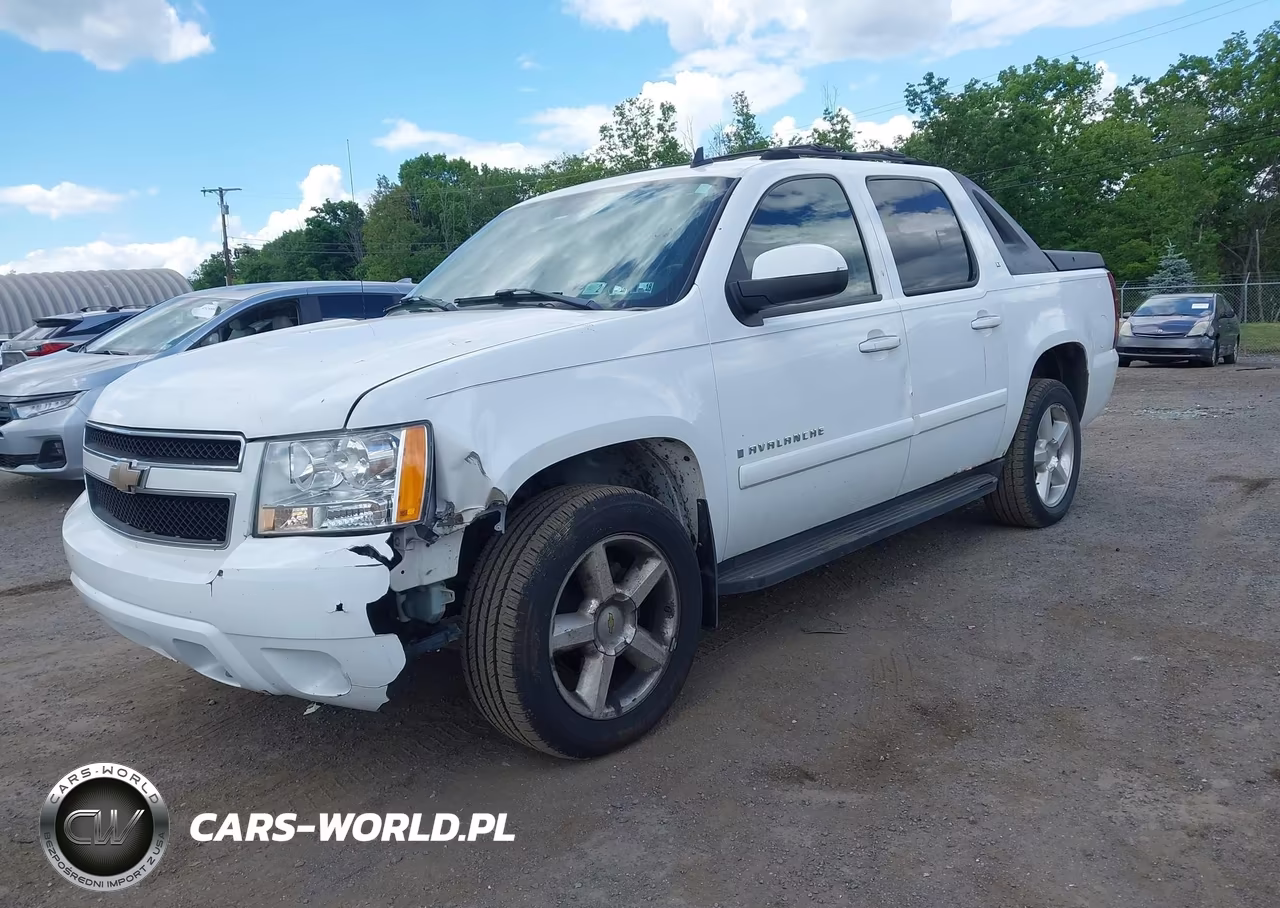 2007 Chevrolet Avalanche 1500 Lt VIN:3GNFK12397G142149 - 2