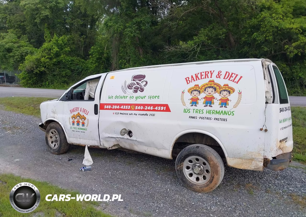 2012 Chevrolet Express 1500 Work Van VIN:1GCSGAFX8C1158700 - 3
