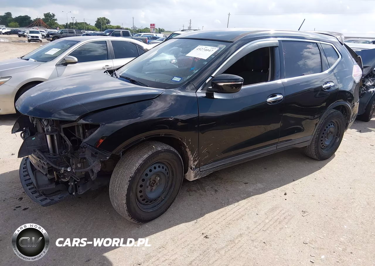 2015 Nissan Rogue S VIN:KNMAT2MT8FP537629 - 2