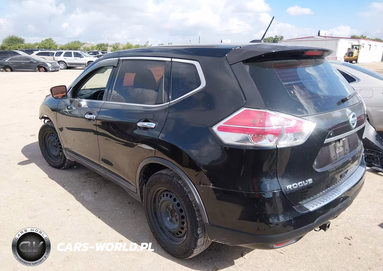 2015 Nissan Rogue S VIN:KNMAT2MT8FP537629 - 3