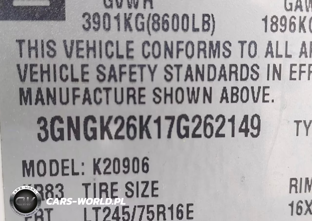 2007 Chevrolet Suburban 2500 Lt VIN:3GNGK26K17G262149 - 9