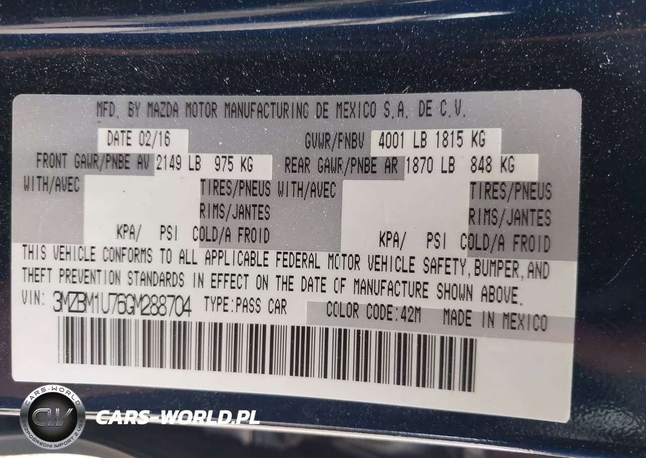 2016 Mazda Mazda3 I Sport VIN:3MZBM1U76GM288704 - 9