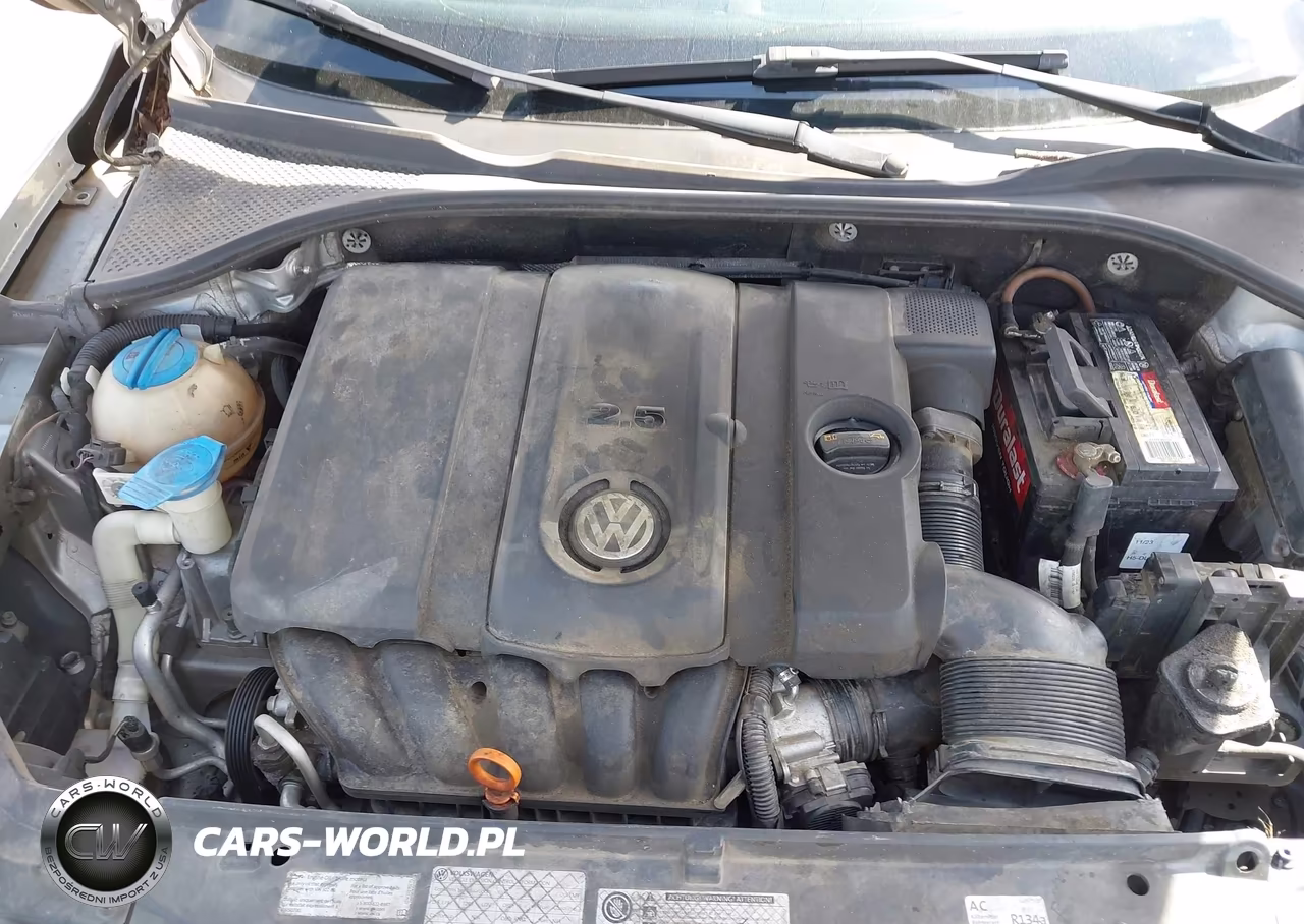 2013 Volkswagen Passat 2.5L Se VIN:1VWBH7A32DC110004 - 10