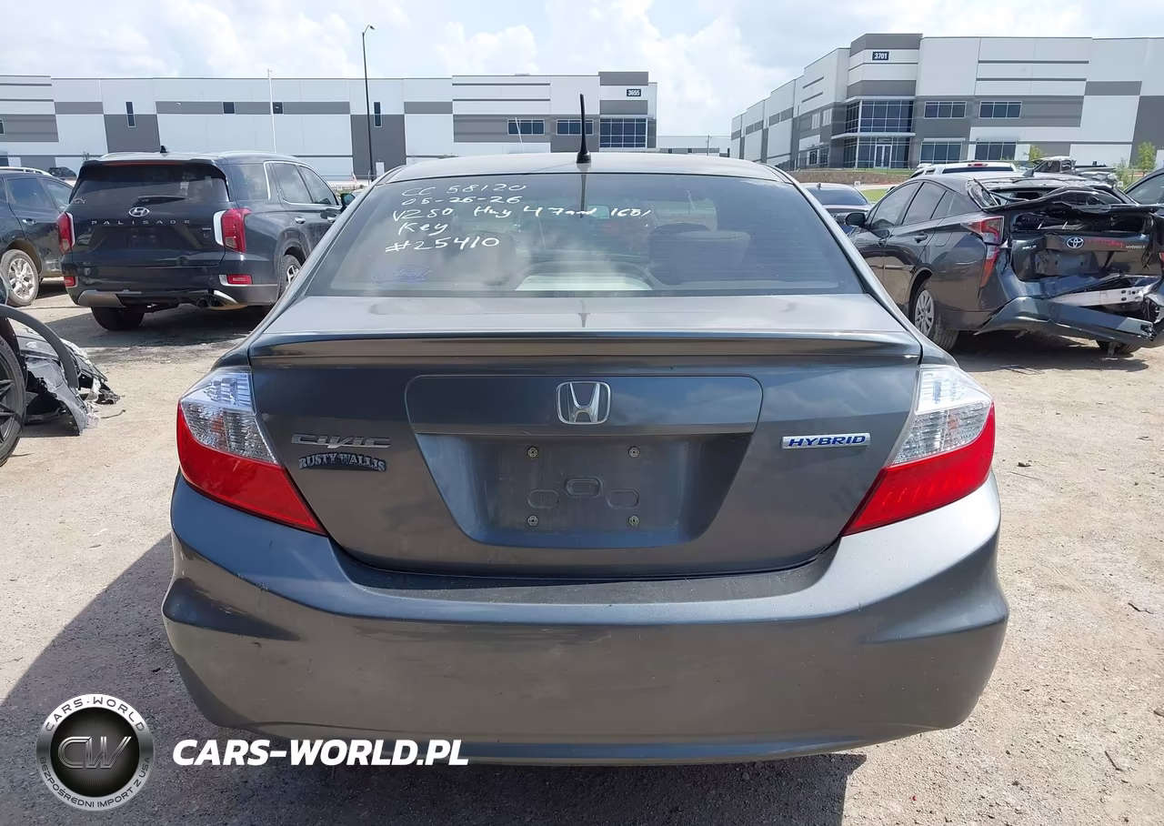 2012 Honda Civic Hybrid VIN:JHMFB4F21CS002898 - 17