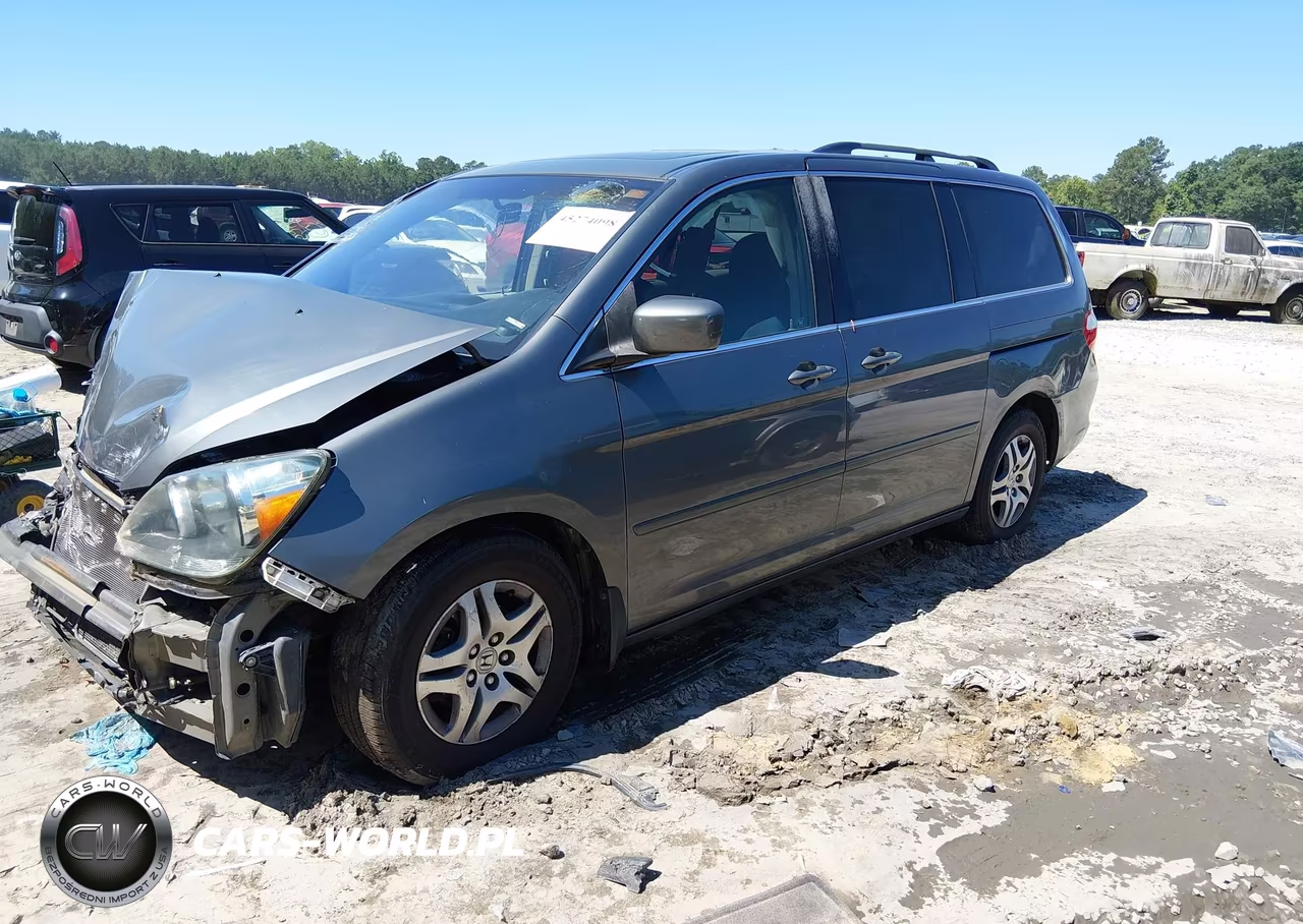 2007 Honda Odyssey Ex-L VIN:5FNRL38797B410826 - 2