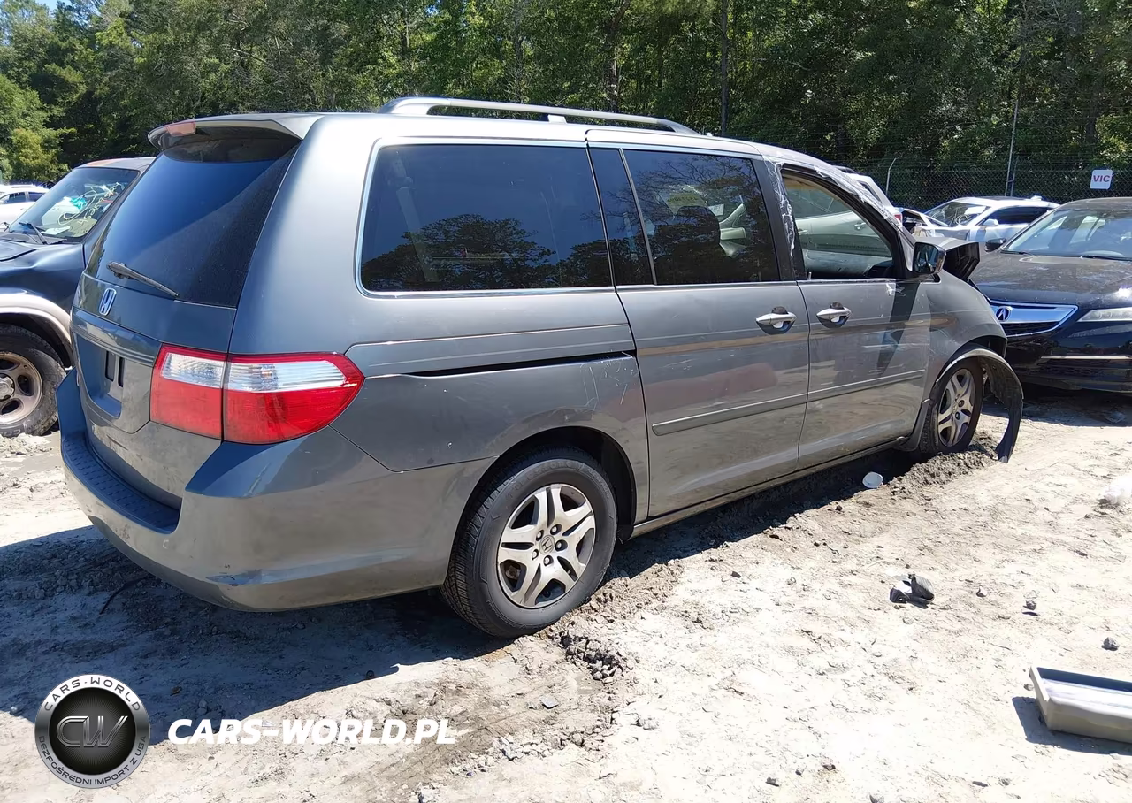 2007 Honda Odyssey Ex-L VIN:5FNRL38797B410826 - 4