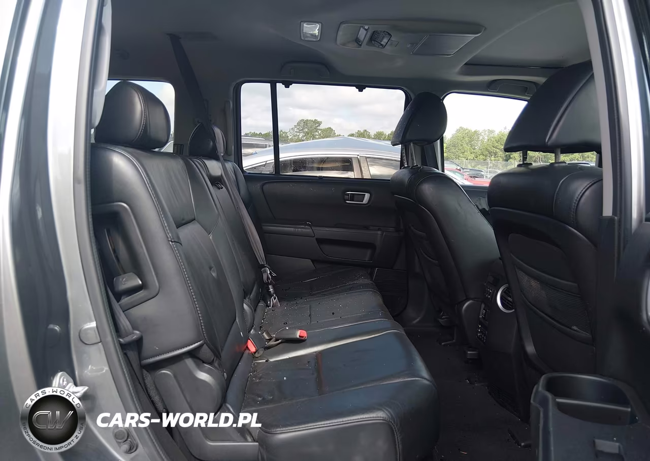 2009 Honda Pilot Touring VIN:5FNYF38929B025843 - 8