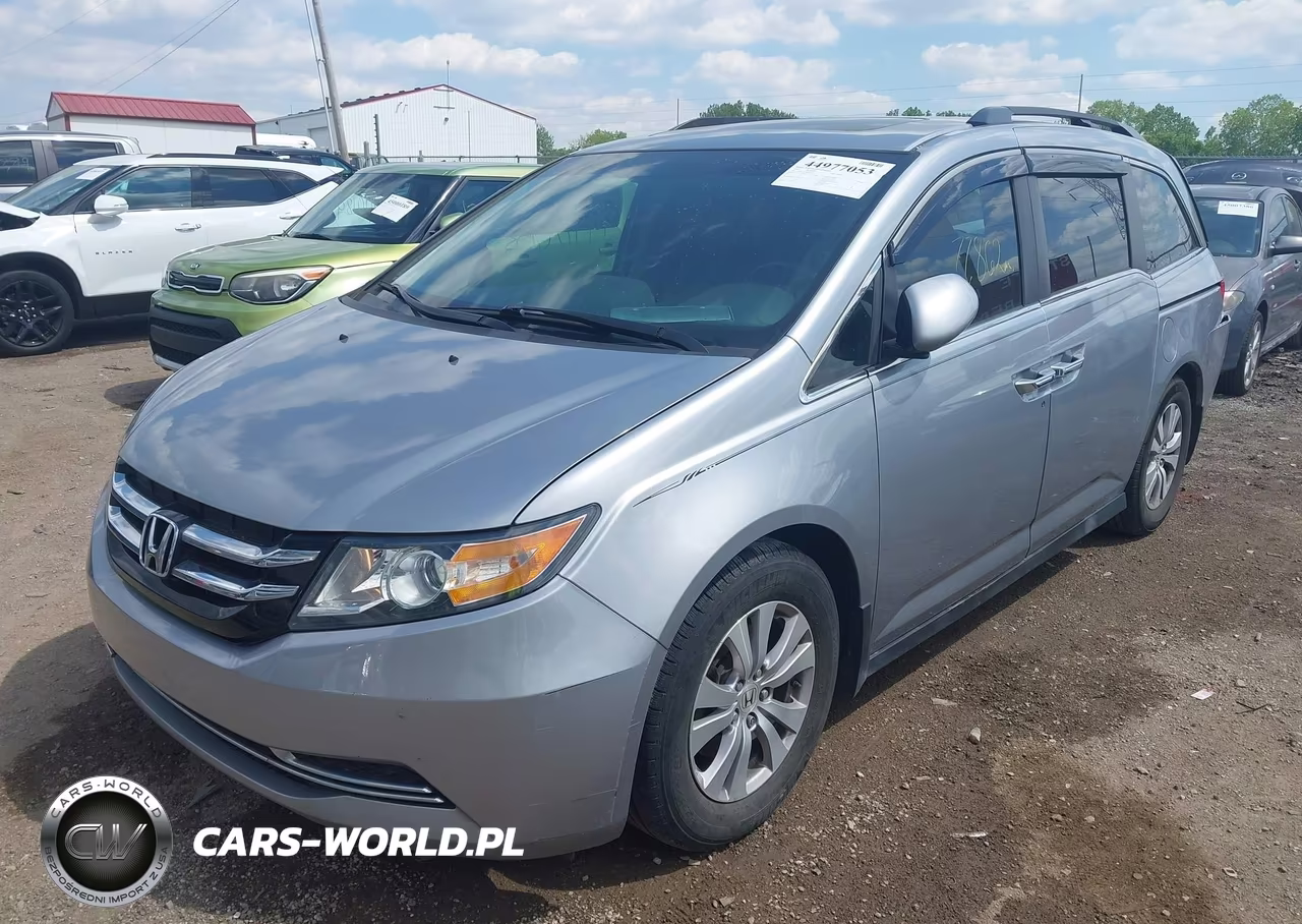 2016 Honda Odyssey Ex-L VIN:5FNRL5H62GB067702 - 2
