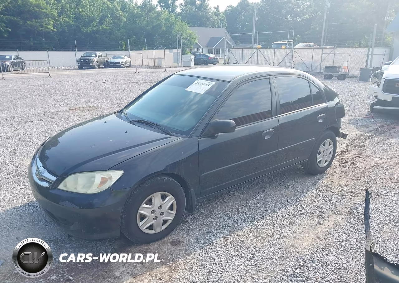 2005 Honda Civic Vp VIN:1HGES16395L015174 - 2