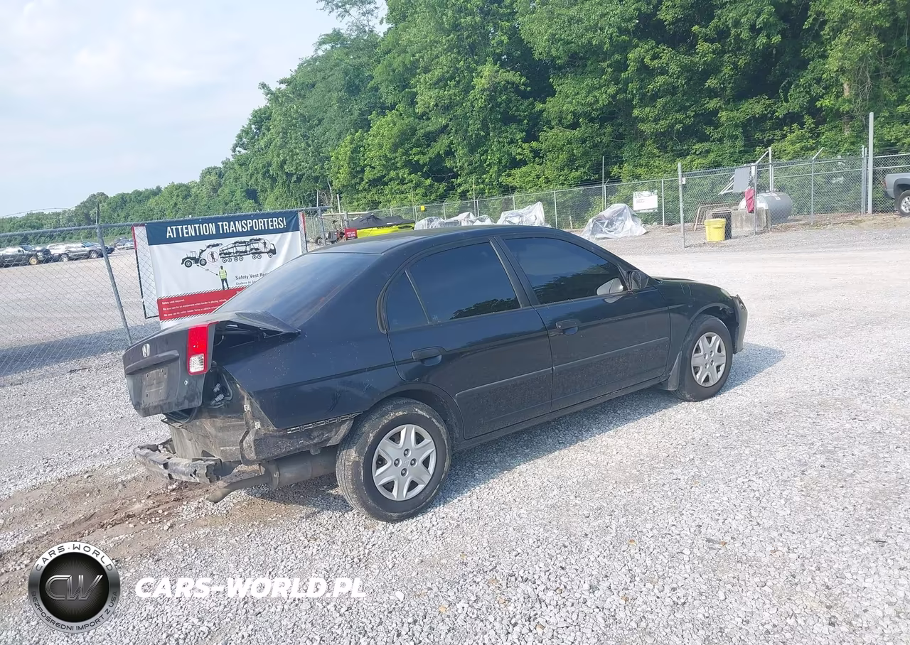 2005 Honda Civic Vp VIN:1HGES16395L015174 - 4