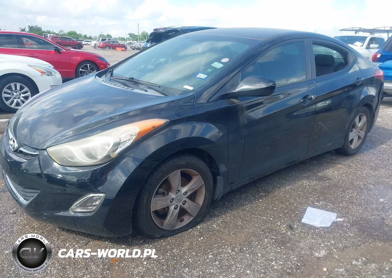 2013 Hyundai Elantra Gls VIN:KMHDH4AE1DU595141 - 2