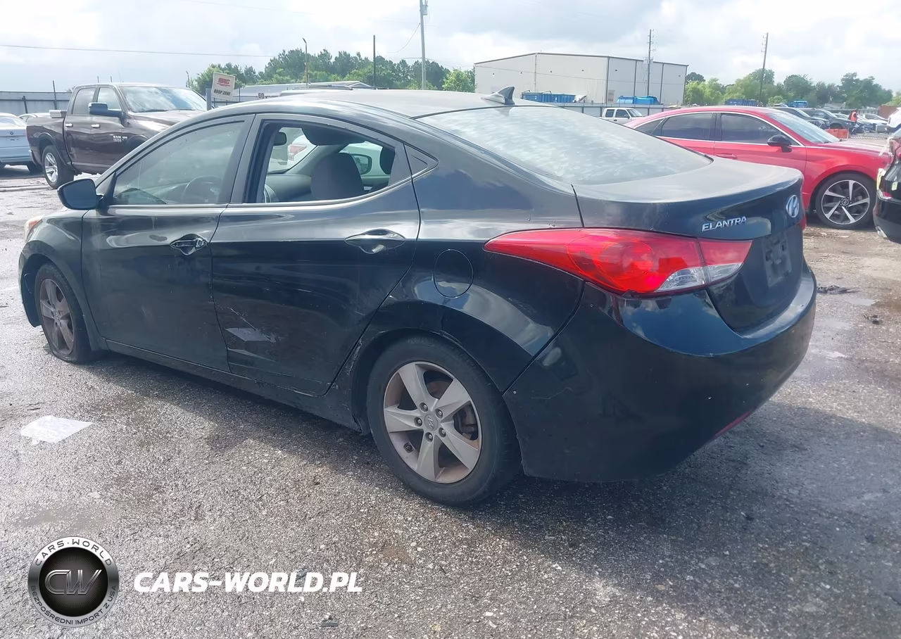 2013 Hyundai Elantra Gls VIN:KMHDH4AE1DU595141 - 3