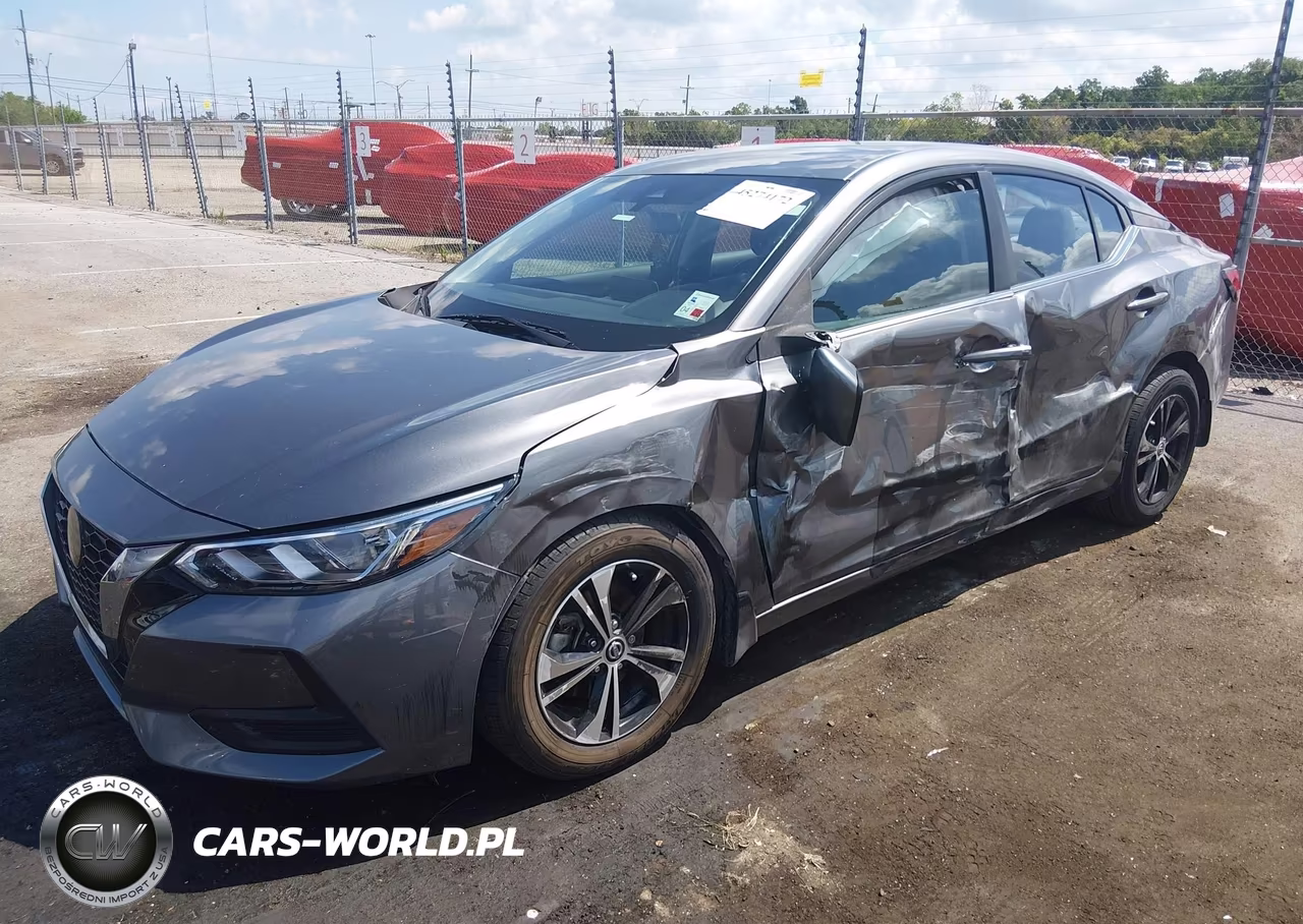 2022 Nissan Sentra Sv Xtronic Cvt VIN:3N1AB8CV8NY238392 - 2