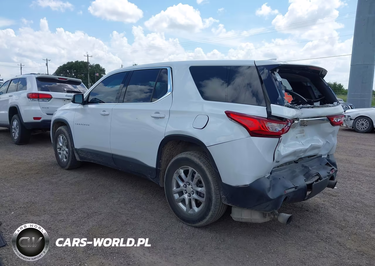 2021 Chevrolet Traverse Fwd Ls VIN:1GNERFKW4MJ201326 - 3