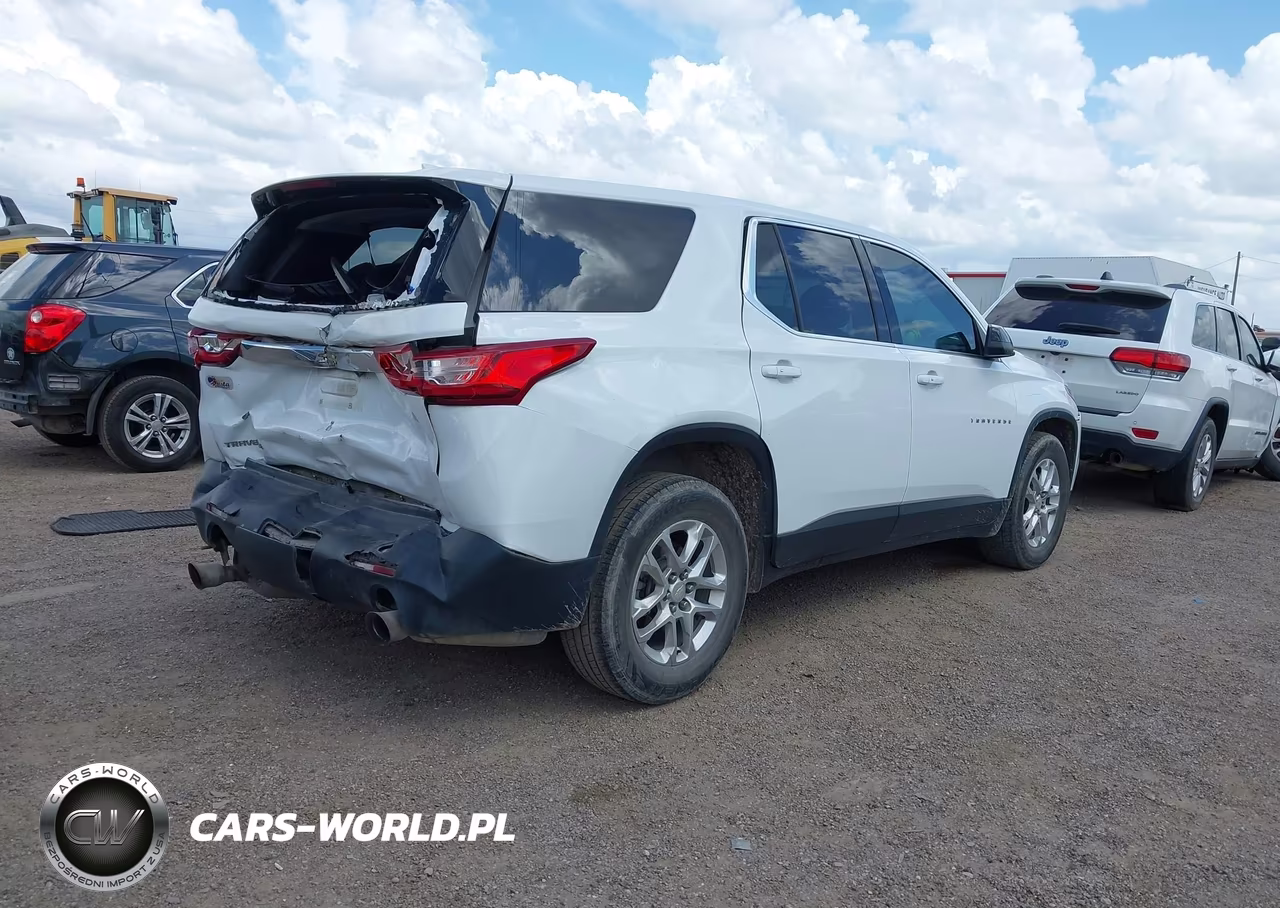 2021 Chevrolet Traverse Fwd Ls VIN:1GNERFKW4MJ201326 - 4