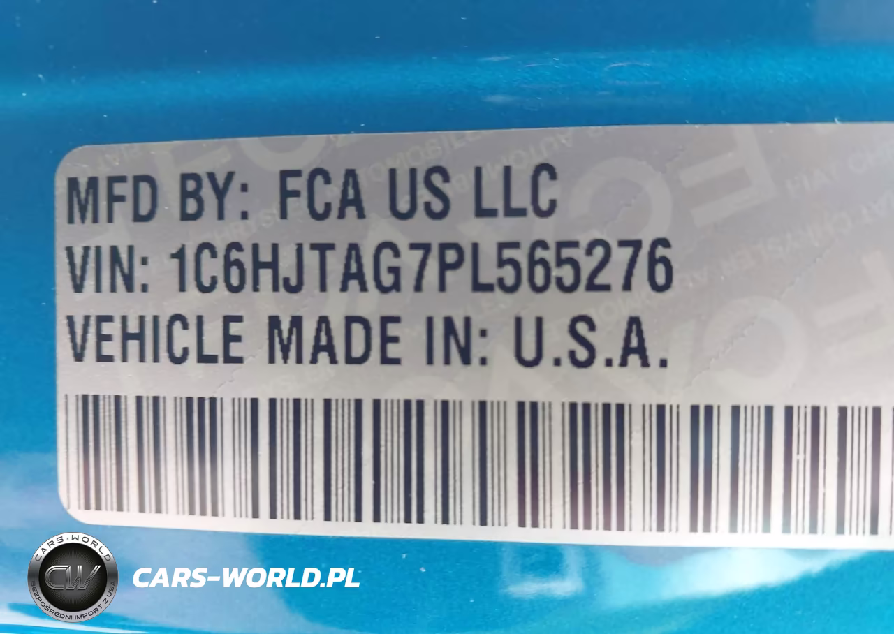 2023 Jeep Gladiator Sport S 4X4 VIN:1C6HJTAG7PL565276 - 9