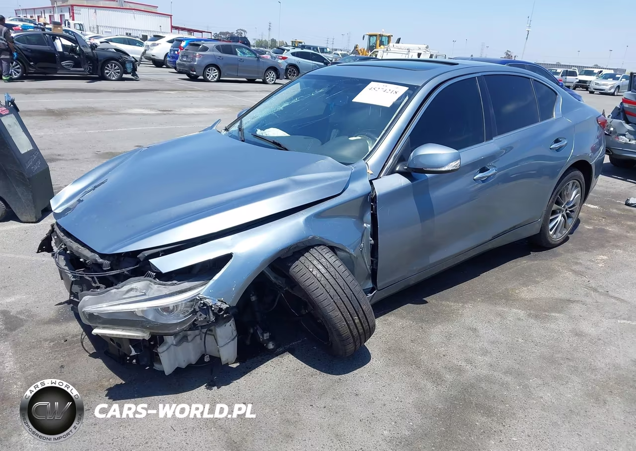 2018 Infiniti Q50 3.0T Luxe VIN:JN1EV7APXJM366556 - 2