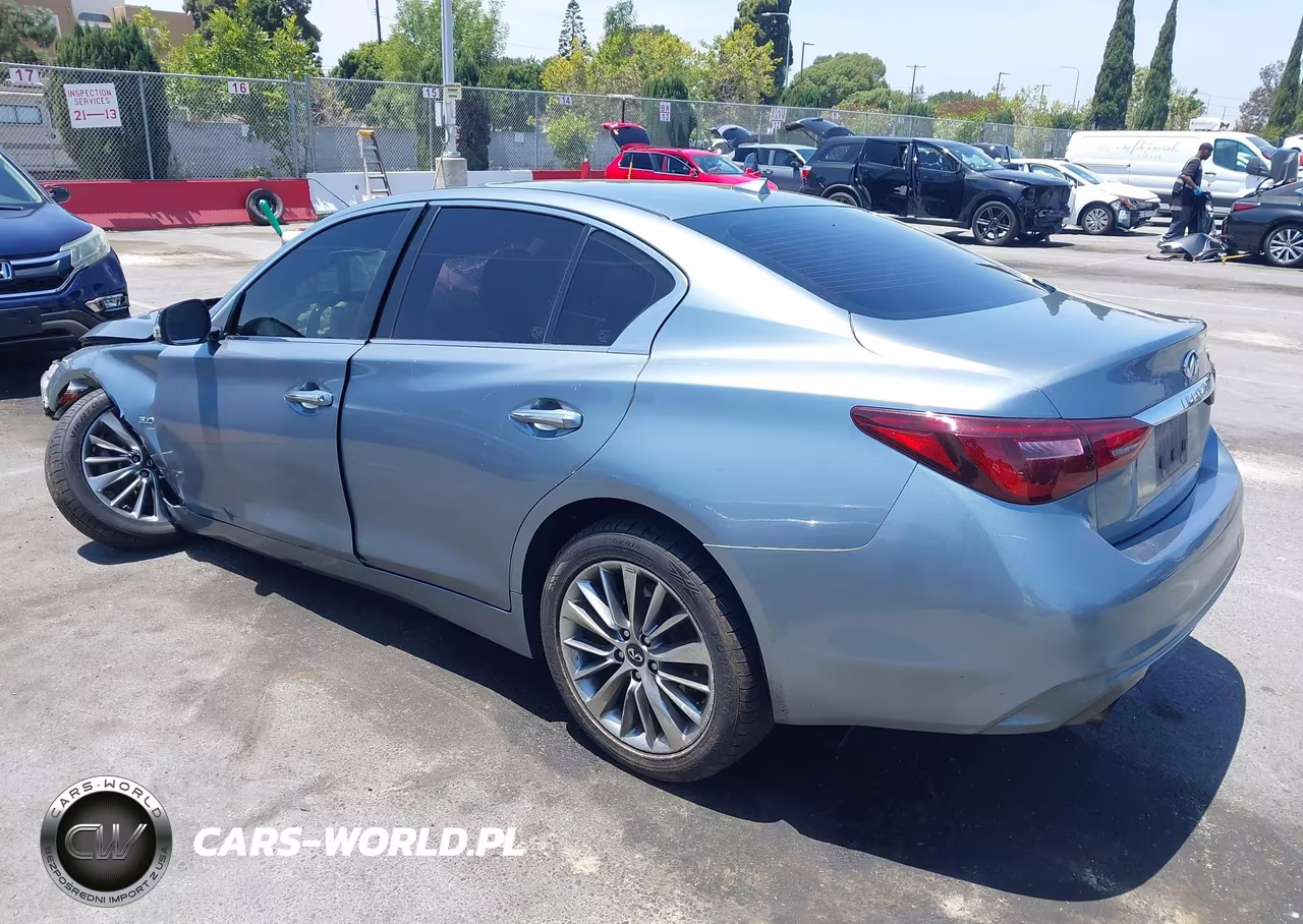 2018 Infiniti Q50 3.0T Luxe VIN:JN1EV7APXJM366556 - 3