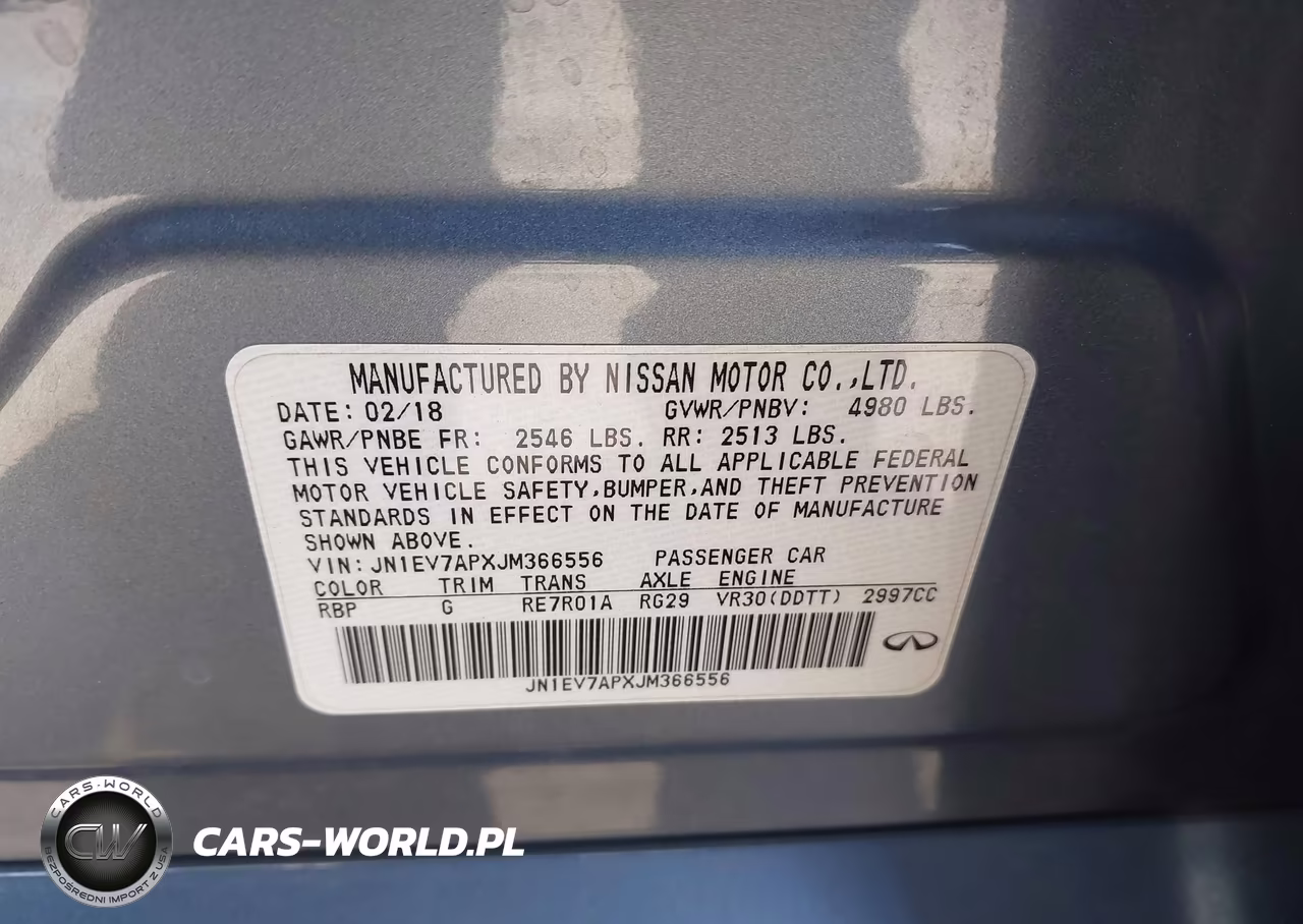 2018 Infiniti Q50 3.0T Luxe VIN:JN1EV7APXJM366556 - 9