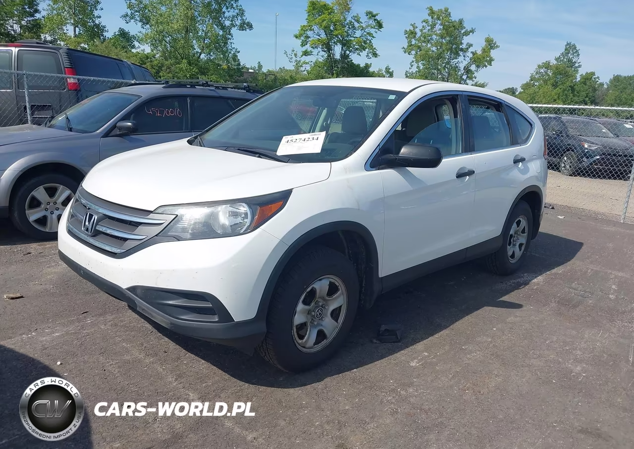2012 Honda Cr-V Lx VIN:2HKRM4H3XCH634814 - 2