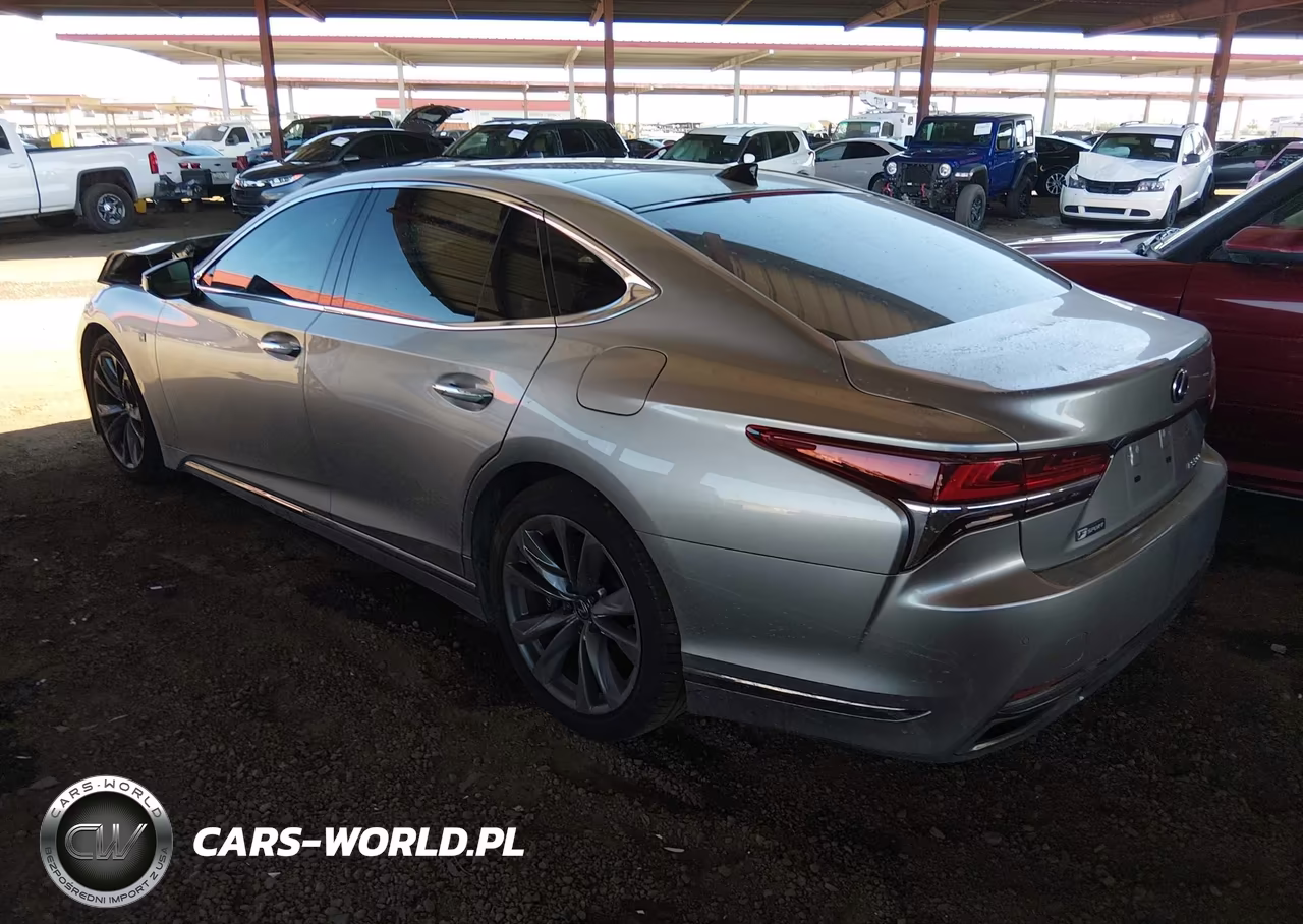 2018 Lexus Ls 500 F Sport VIN:JTHB51FF4J5003286 - 3