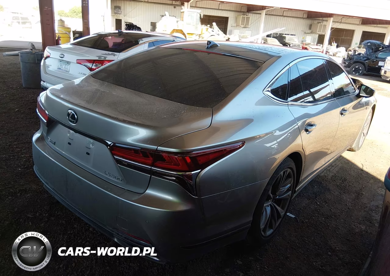 2018 Lexus Ls 500 F Sport VIN:JTHB51FF4J5003286 - 4