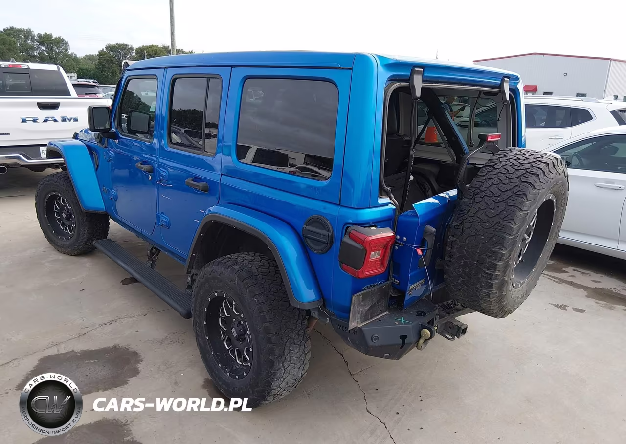 2021 Jeep Wrangler 4Xe Unlimited Rubicon 4X4 VIN:1C4JJXR64MW758427 - 3