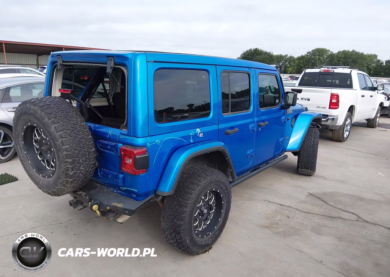 2021 Jeep Wrangler 4Xe Unlimited Rubicon 4X4 VIN:1C4JJXR64MW758427 - 4