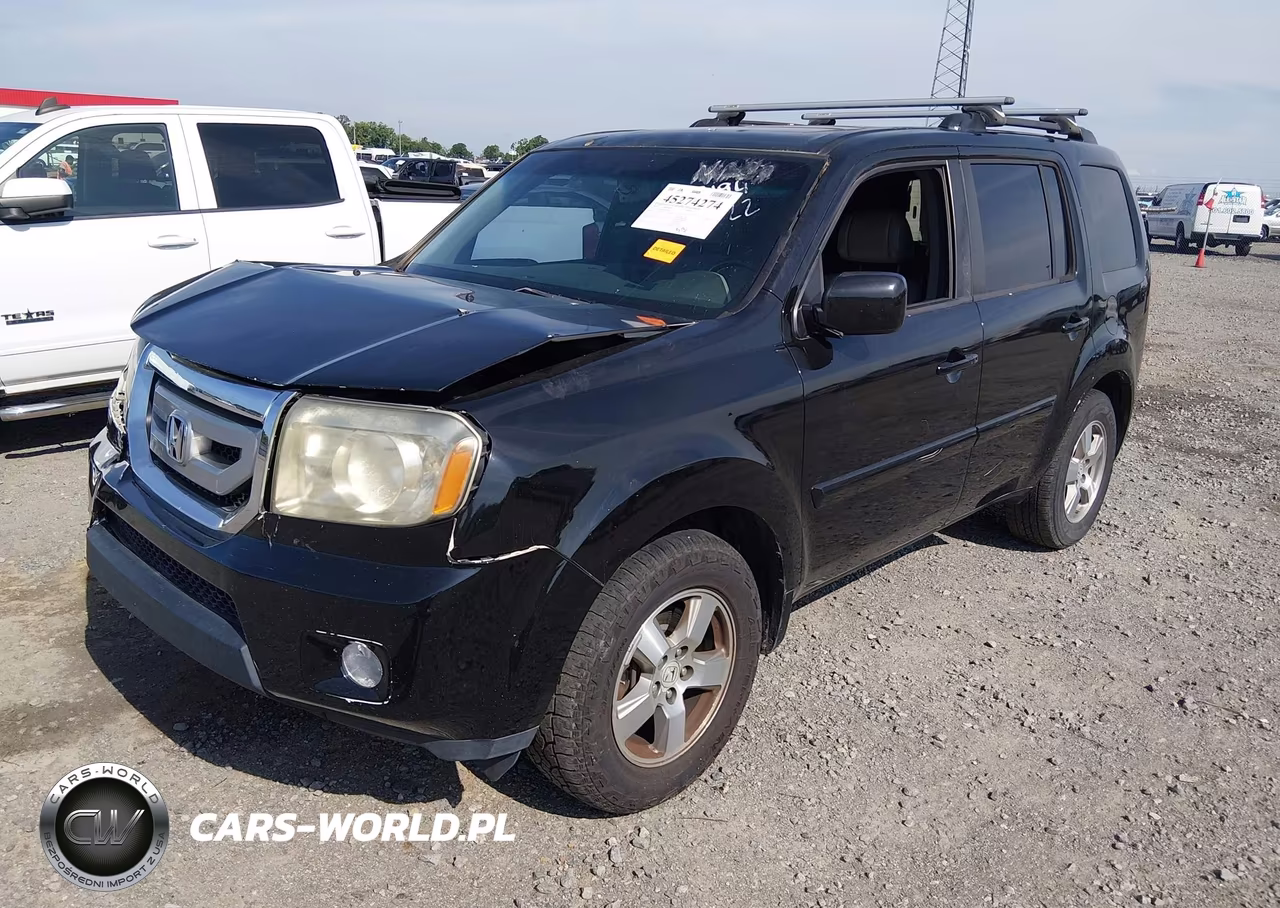 2010 Honda Pilot Ex-L VIN:5FNYF3H55AB002512 - 2