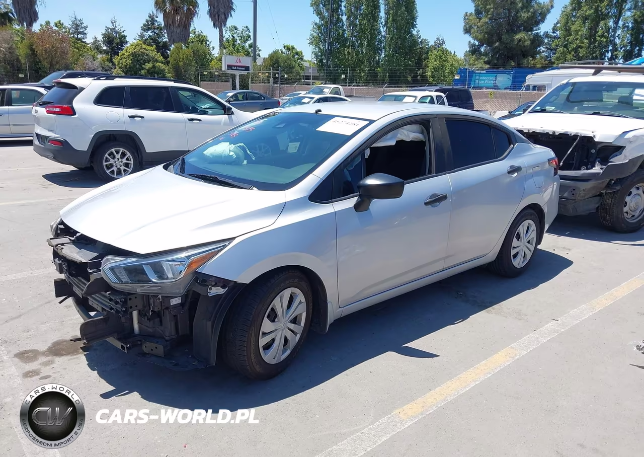 2020 Nissan Versa S Xtronic Cvt VIN:3N1CN8DV7LL913092 - 2