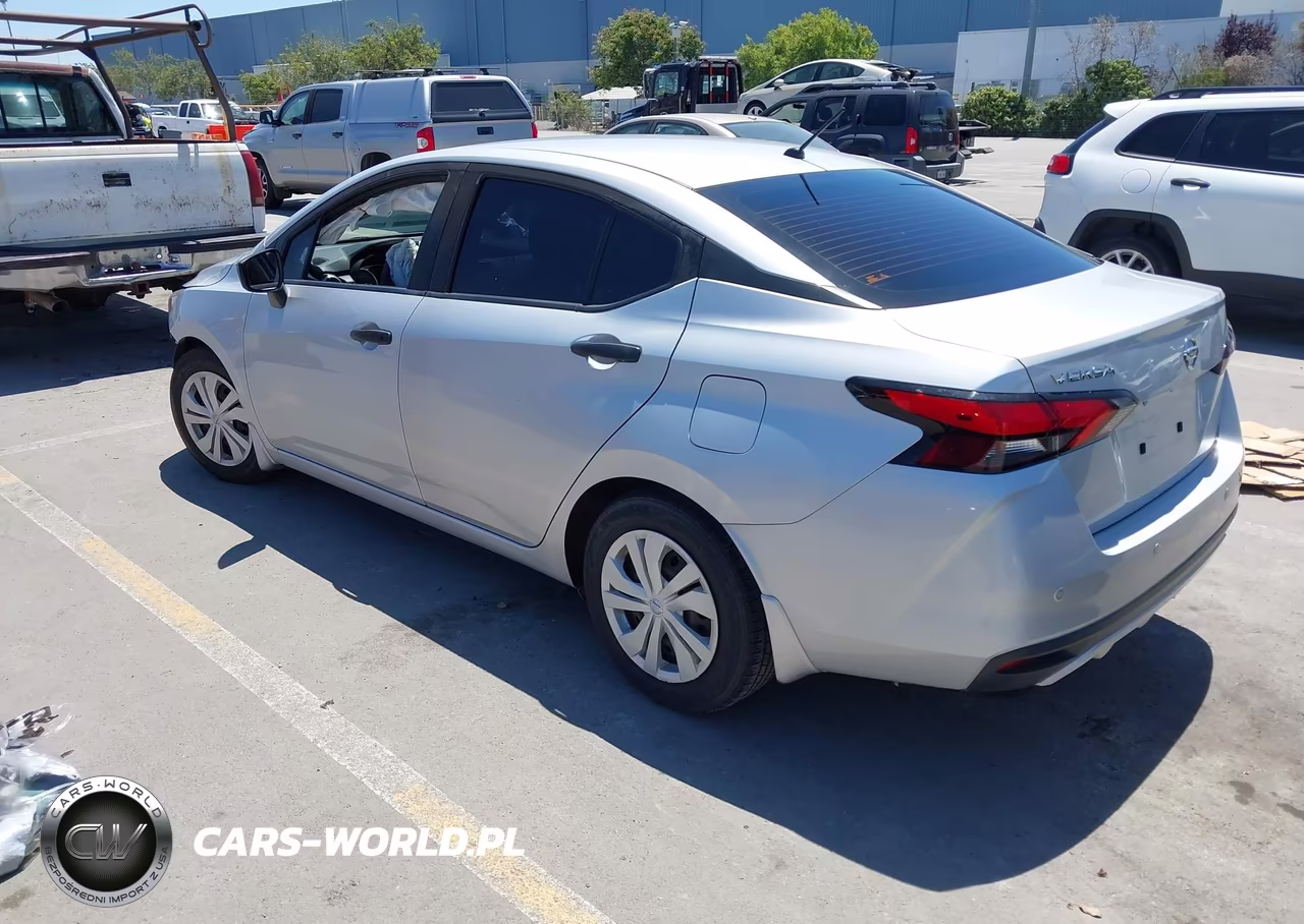 2020 Nissan Versa S Xtronic Cvt VIN:3N1CN8DV7LL913092 - 3