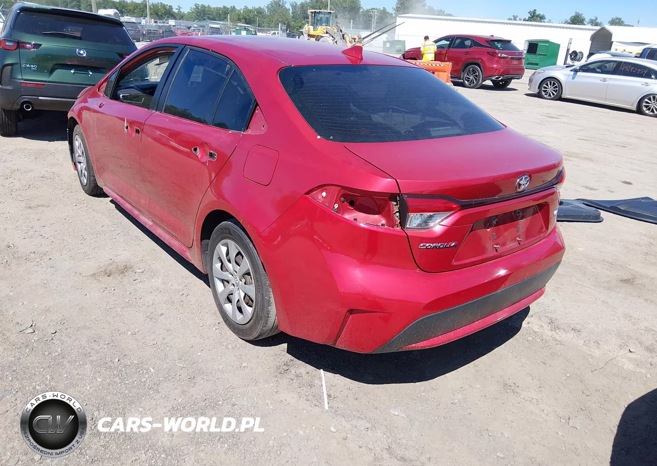 2020 Toyota Corolla Le VIN:JTDEPRAE4LJ100777 - 3