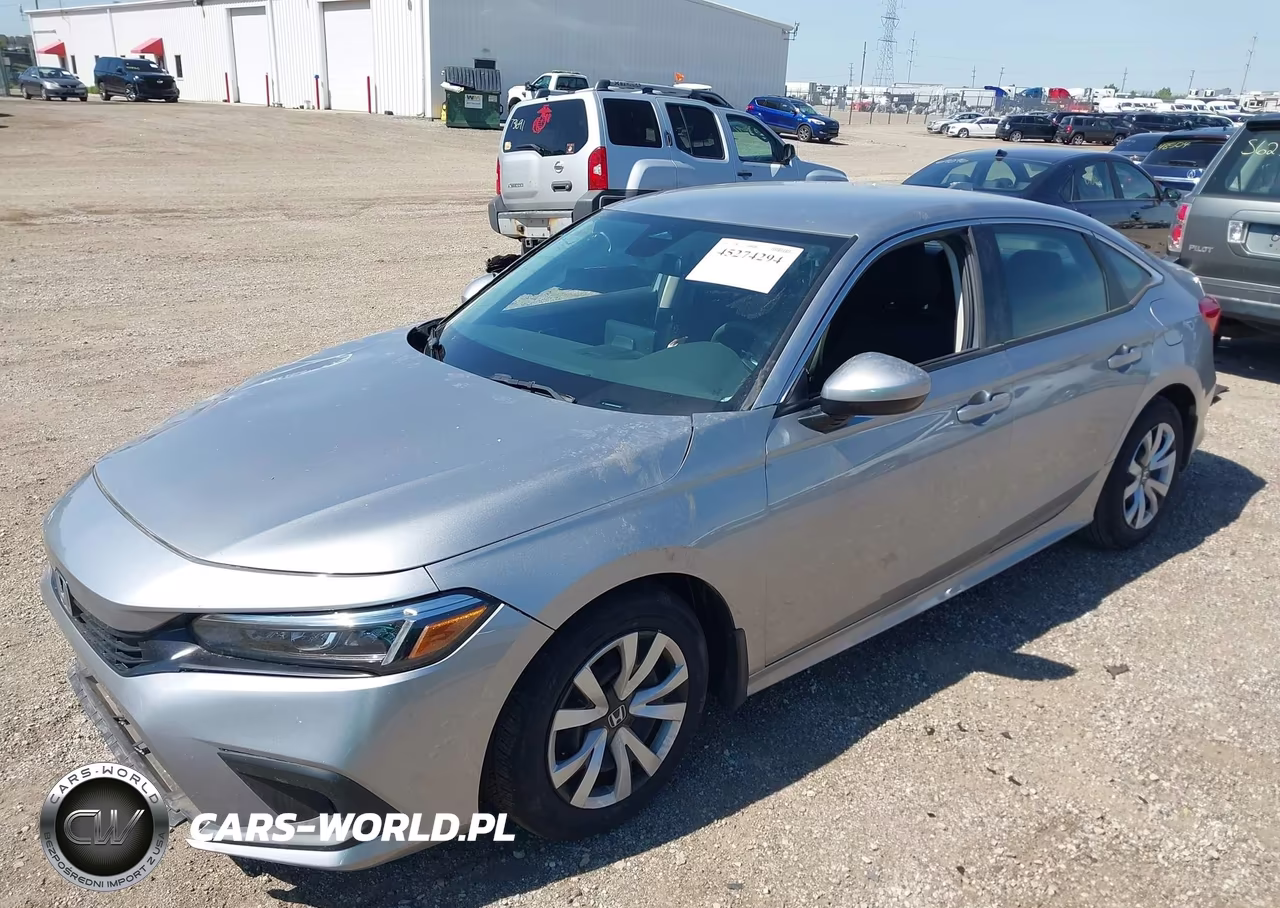 2024 Honda Civic Lx VIN:2HGFE2F20RH546548 - 2