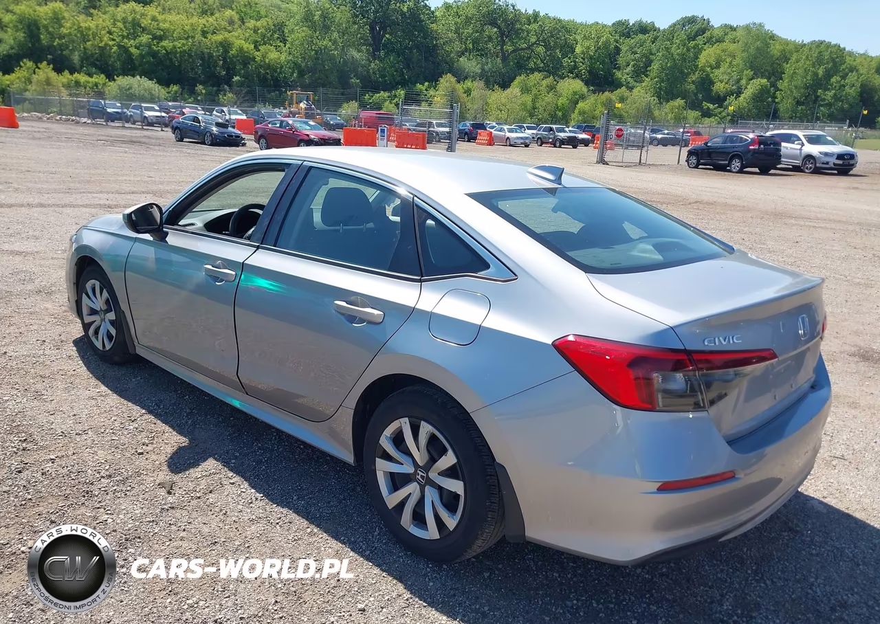 2024 Honda Civic Lx VIN:2HGFE2F20RH546548 - 3