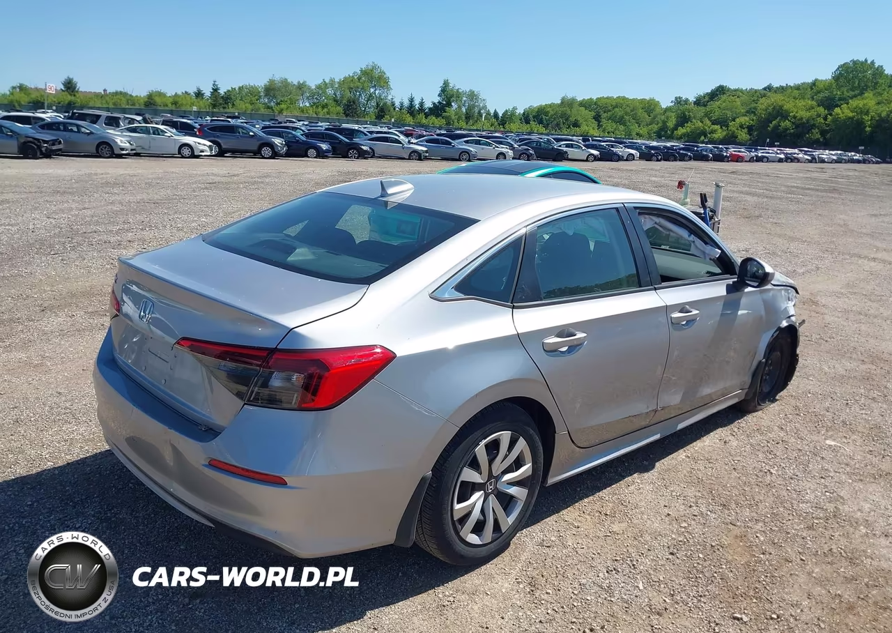 2024 Honda Civic Lx VIN:2HGFE2F20RH546548 - 4