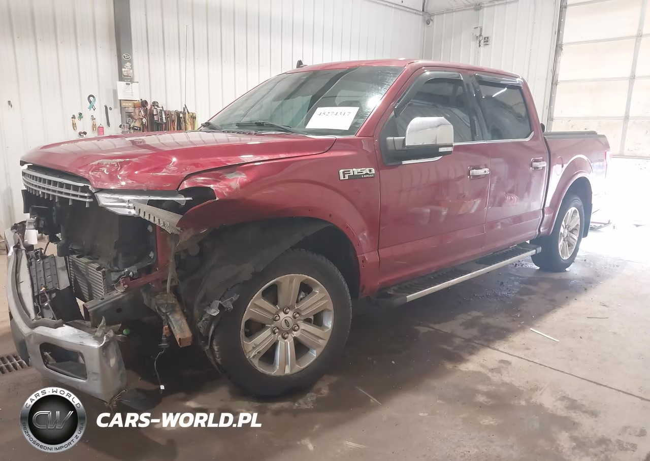 2019 Ford F-150 Lariat VIN:1FTEW1EP5KKE15452 - 2