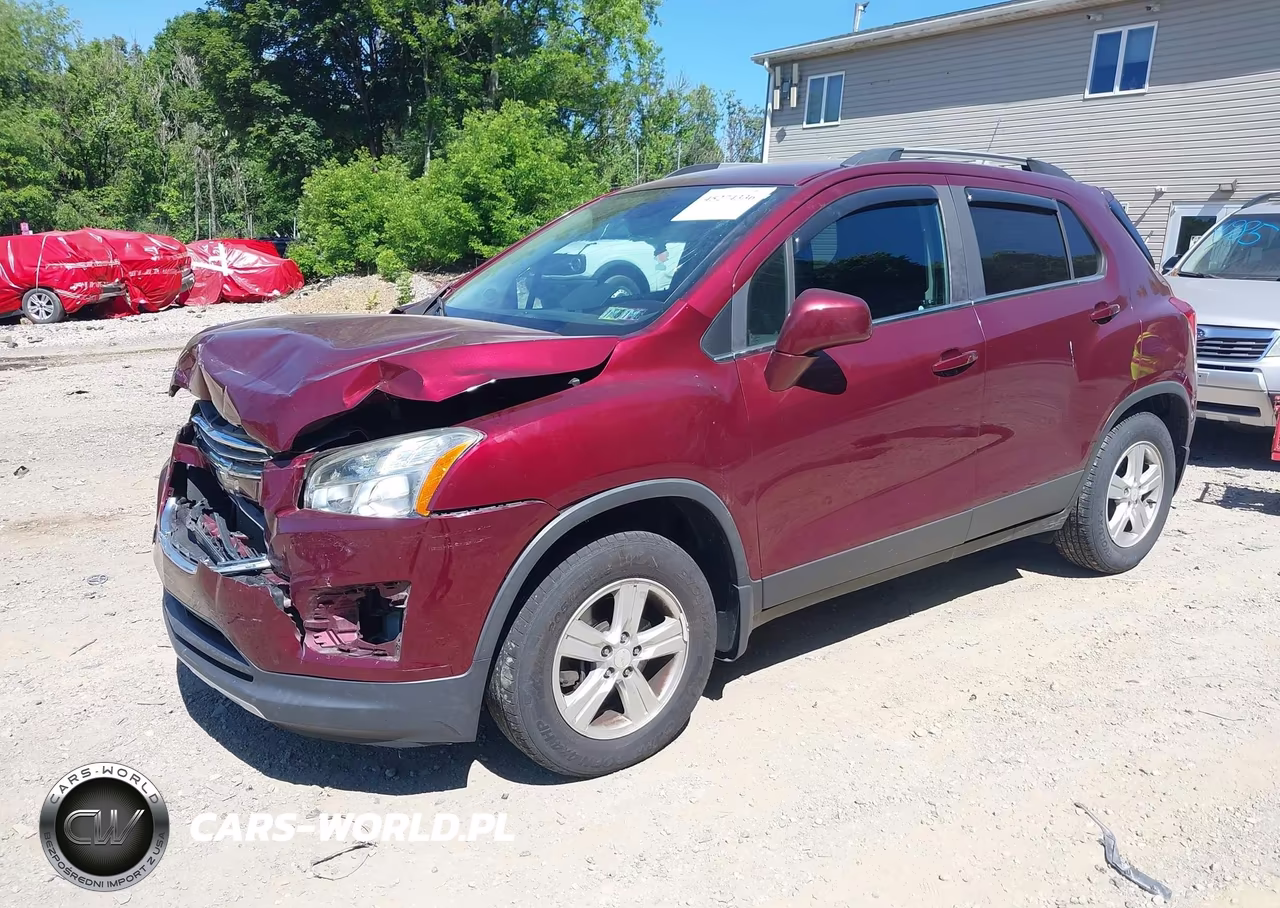 2016 Chevrolet Trax Lt VIN:3GNCJPSB7GL262507 - 2