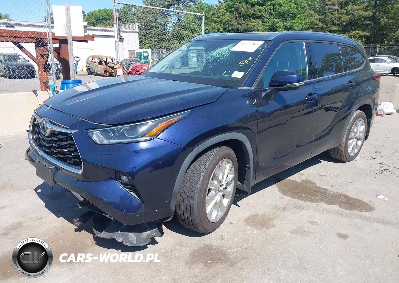 2022 Toyota Highlander Limited VIN:5TDDZRBH8NS162476 - 2