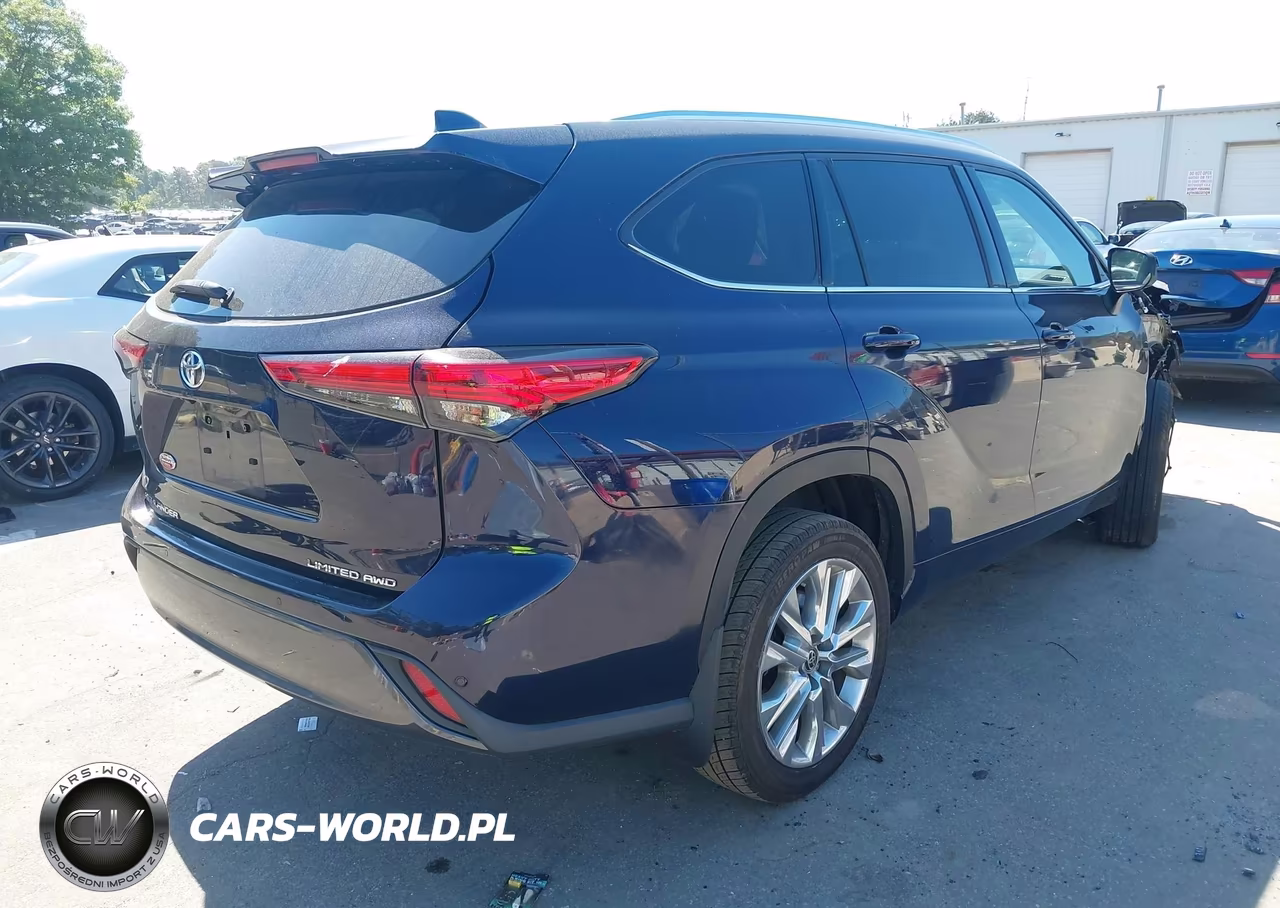 2022 Toyota Highlander Limited VIN:5TDDZRBH8NS162476 - 4