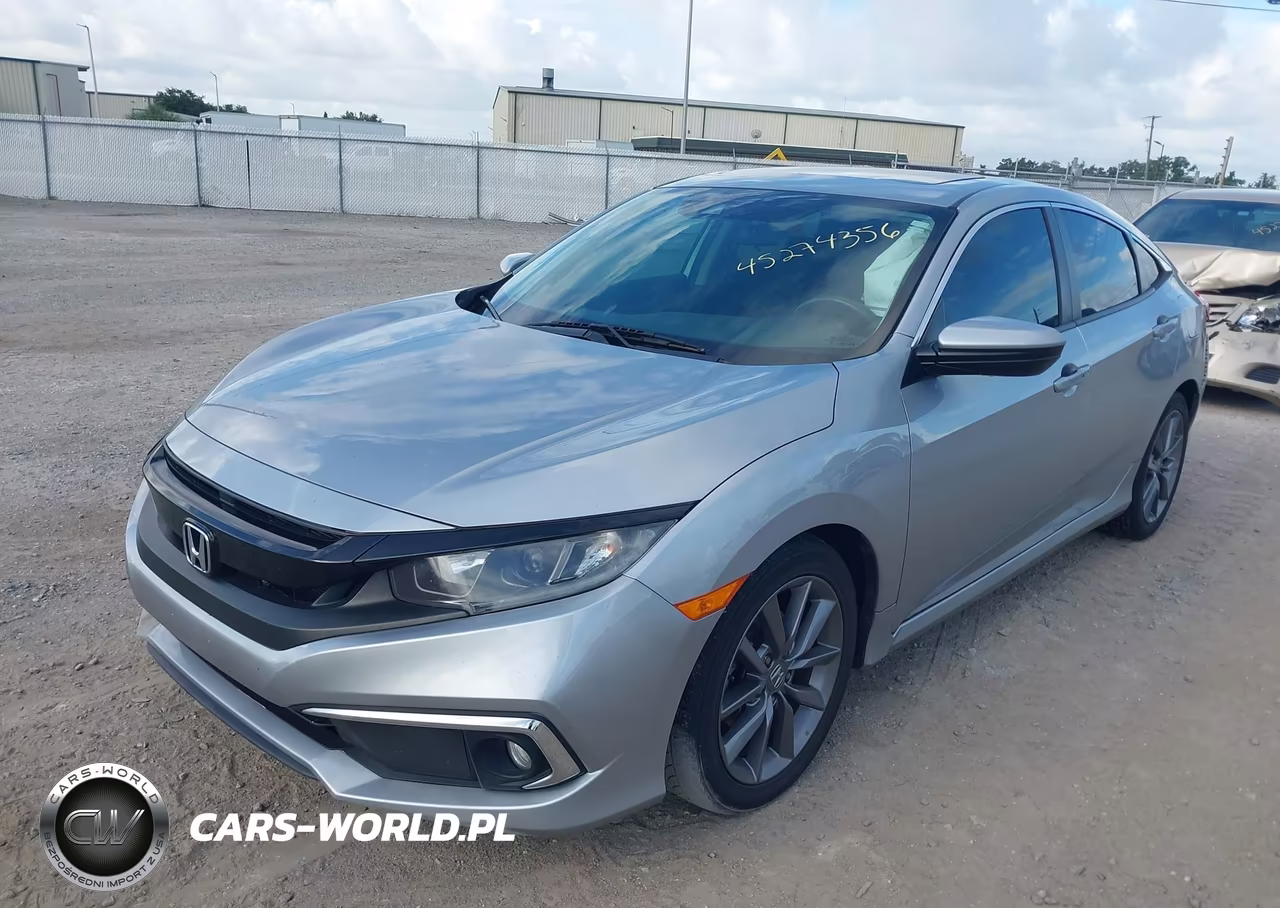 2019 Honda Civic Ex VIN:19XFC1F32KE015053 - 2