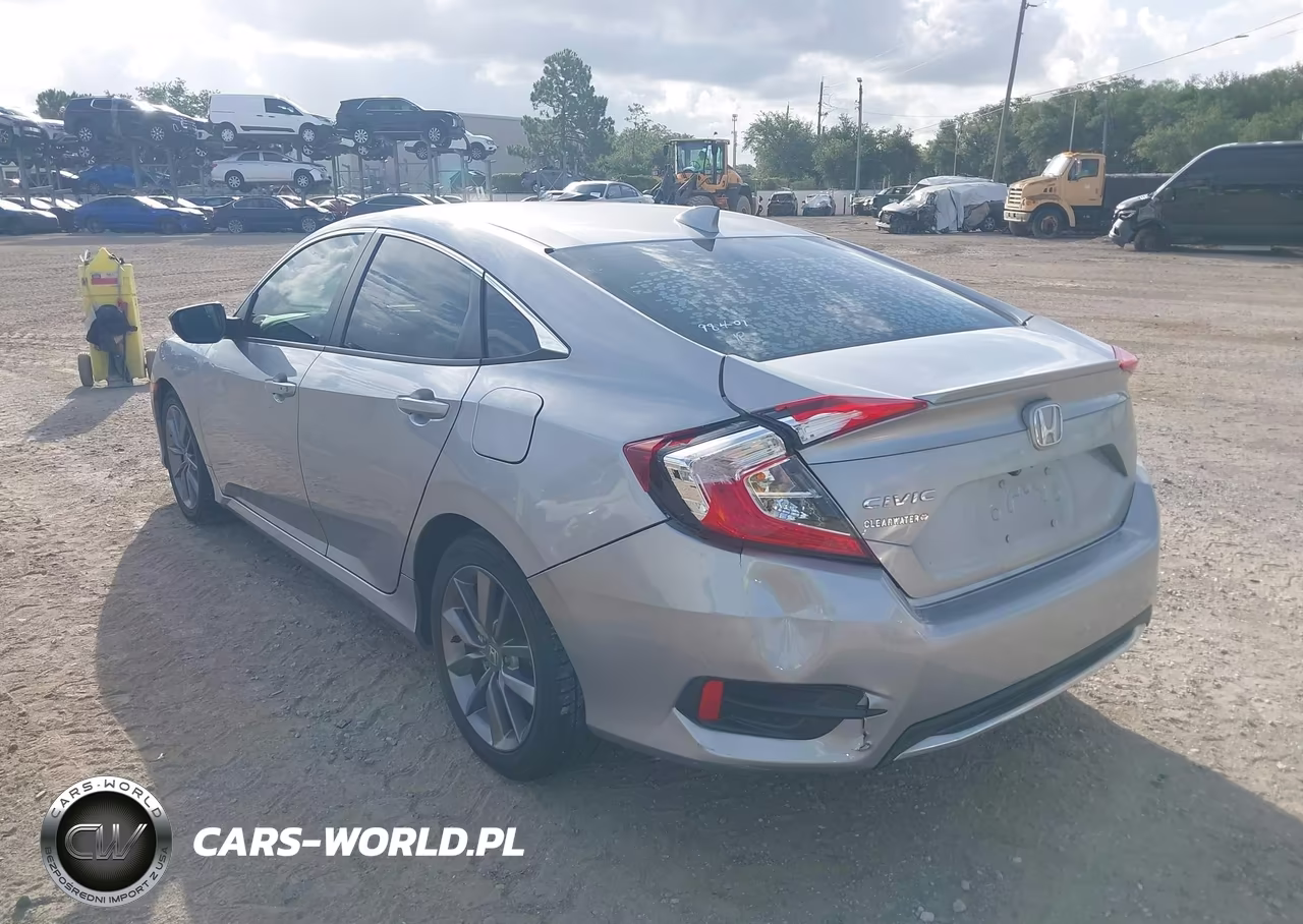 2019 Honda Civic Ex VIN:19XFC1F32KE015053 - 3