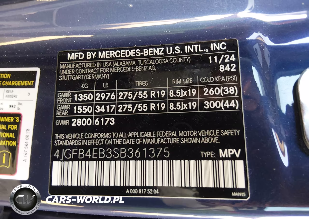 2025 Mercedes-Benz Gle 350 VIN:4JGFB4EB3SB361375 - 9