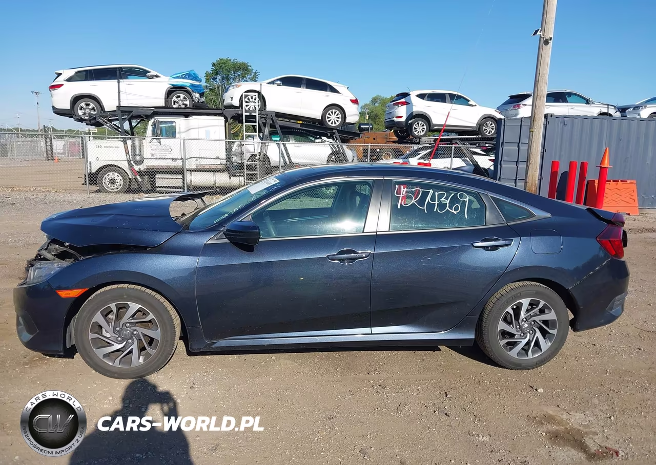 2018 Honda Civic Ex VIN:19XFC2F79JE021939 - 15