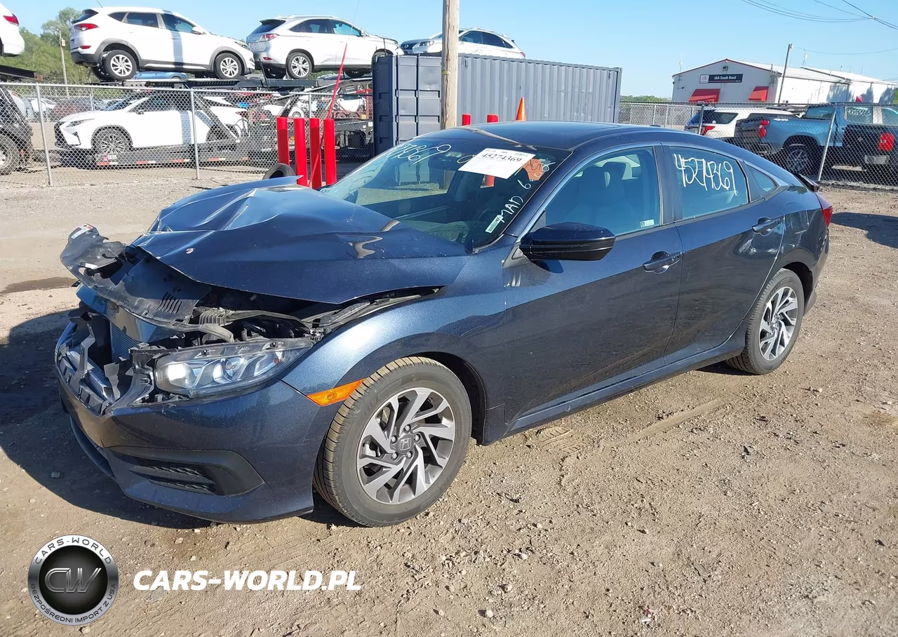 2018 Honda Civic Ex VIN:19XFC2F79JE021939 - 2