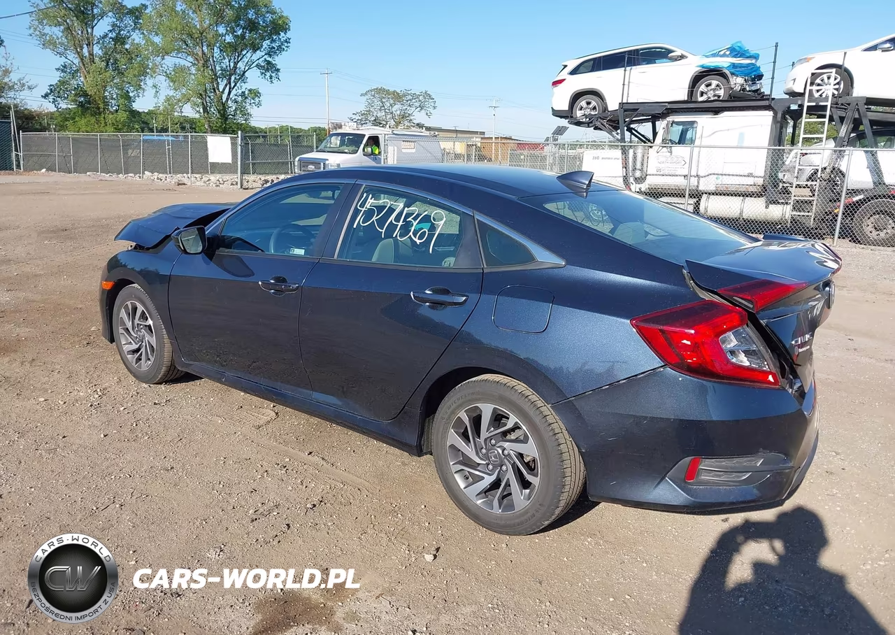 2018 Honda Civic Ex VIN:19XFC2F79JE021939 - 3