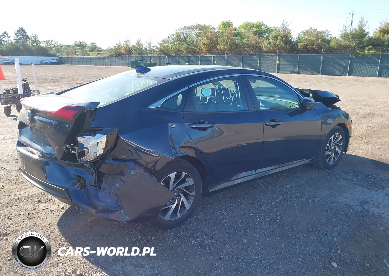 2018 Honda Civic Ex VIN:19XFC2F79JE021939 - 4