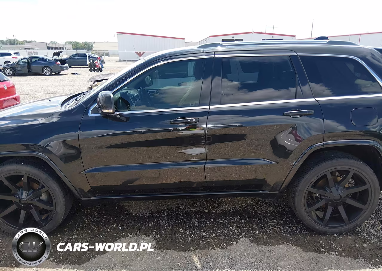 2014 Jeep Grand Cherokee Overland VIN:1C4RJECT2EC299620 - 14
