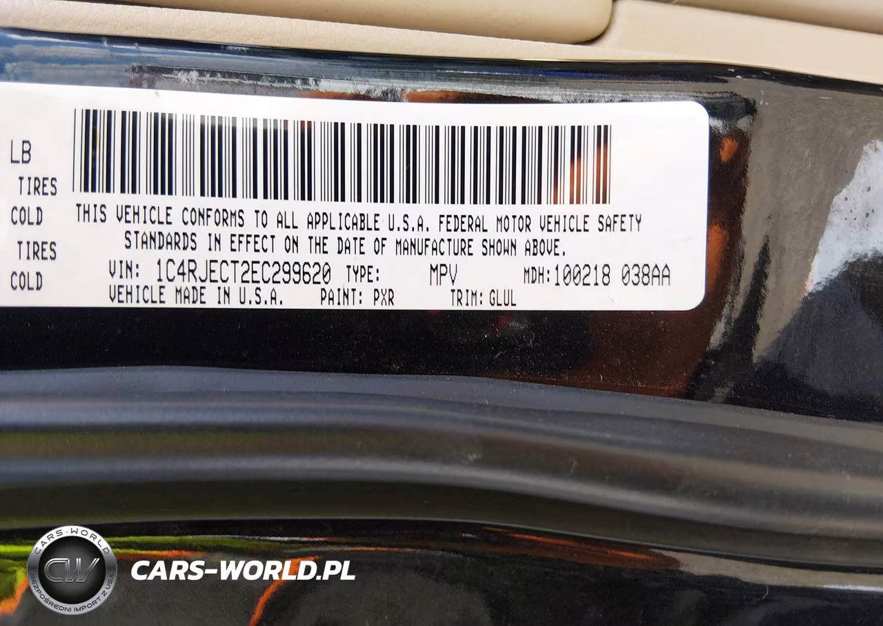 2014 Jeep Grand Cherokee Overland VIN:1C4RJECT2EC299620 - 9